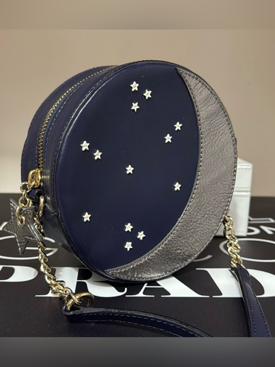 Kate Spade Ultra Rare Star,Moon, And Galaxy Crossbody Purse